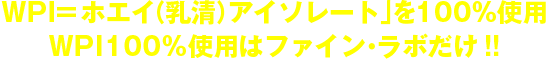 WPI=ۥ˥졼ȡפ100%ѡWPI100%Ѥϥե󡦥ܤ!!