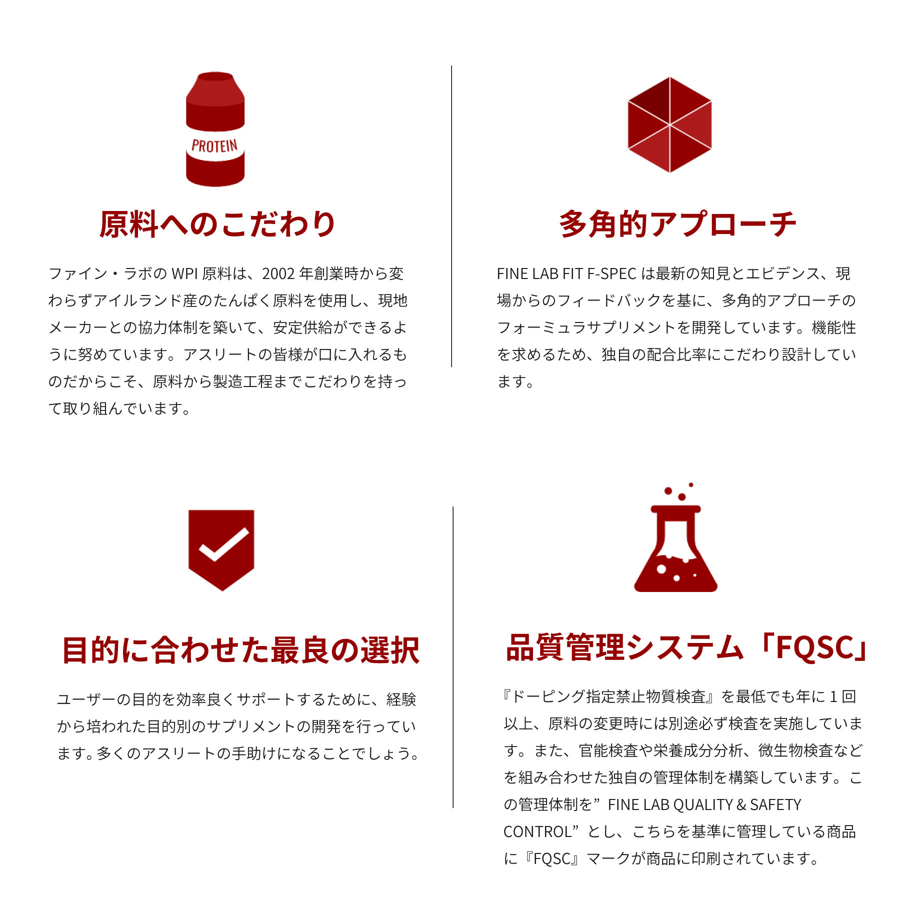 FLFとは ｜ 株式会社ファイン・ラボ ～ Meet the BEST supplements ～